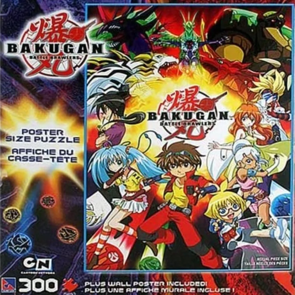 Bakugan Battle Brawlers Poster-Sized 300 Piece Puzzle